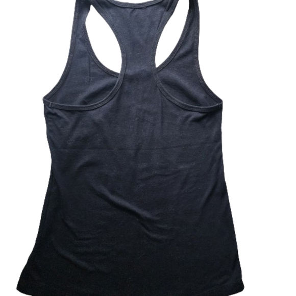 Black Game of Thrones House Stark Razor Back T-Back Grunge Sleeveless Top - Picture 2 of 4